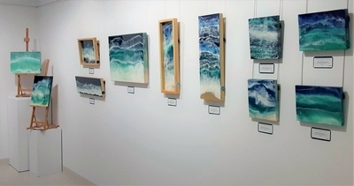 Cheri's resin art works