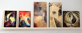 Art resin works in progress