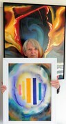 Judith with new works for Inspirations